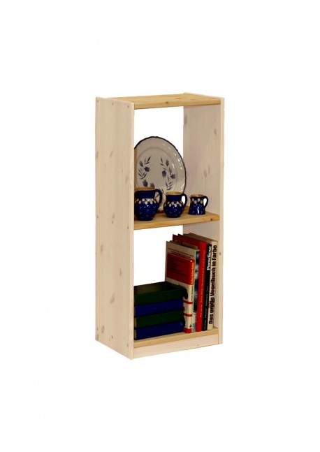 Standregal Bücherregal Holz massiv, 44 cm breit, Höhen 200cm, 171cm
