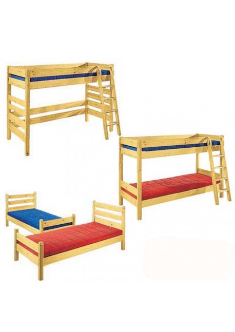 Hochbett und Etagenbett für Kinder umbaubar | silenta Farbe