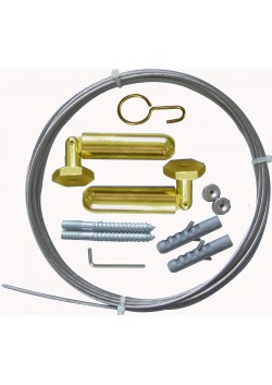 Seilspanngarnitur mit Gelenk