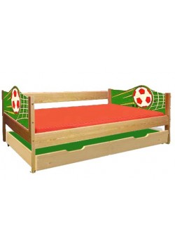 Kinderbett Fußballbett mit Rost , direkt vom Hersteller