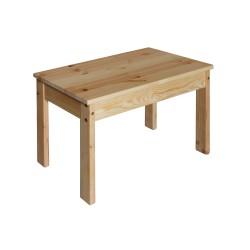 Kindertisch Beistelltisch Holz massiv ohne Schadstoffe,...
