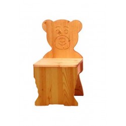 Kinderstuhl aus Holz "Bärenkind" hohe Qualität aus...