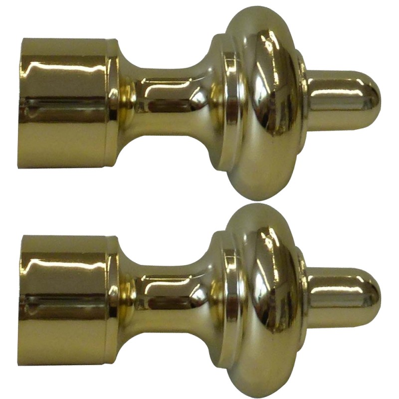 2 Endstücke Kunststoff für Vorhangstange/Gardinenstange Ø 28mm, 3 Farben Menge 2 Stück Farbe 2 Endstücke Kunststoff für Vorhangstange/Gardinenstange Ø 28mm, 3 Farben Menge 2 Stück Farbe